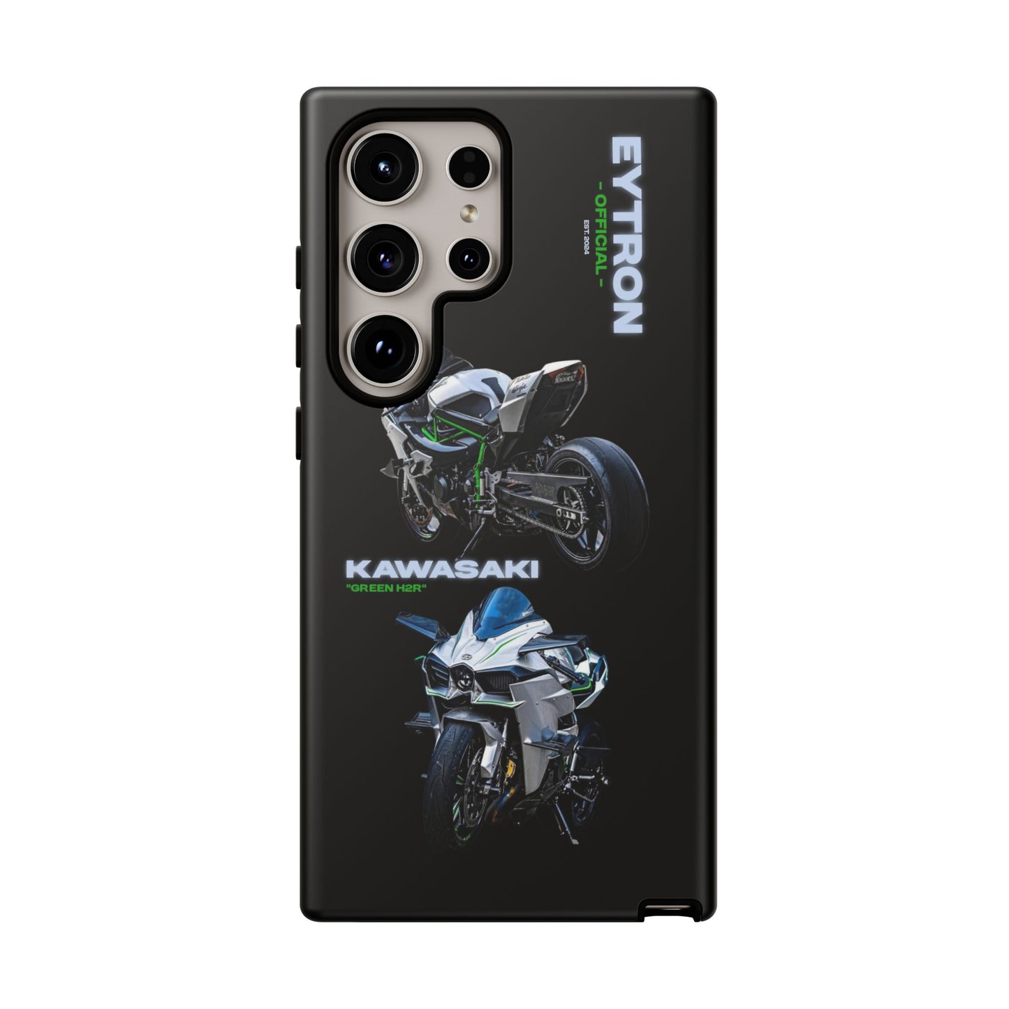 "Green H2R" Moto Case