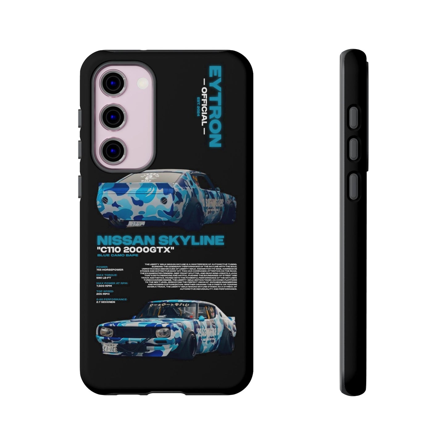 "Blue Camo Bape" Sturdy Case