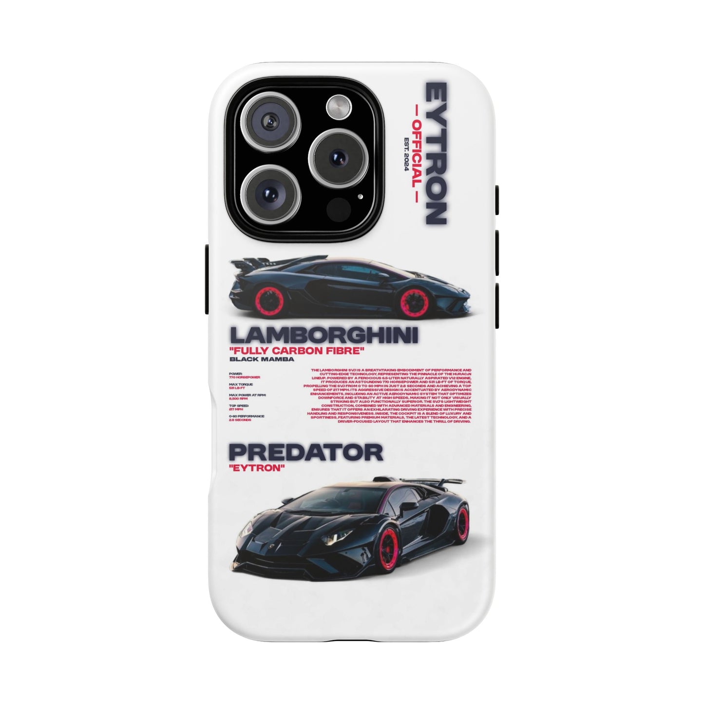 "Black Mamba" Sturdy Case