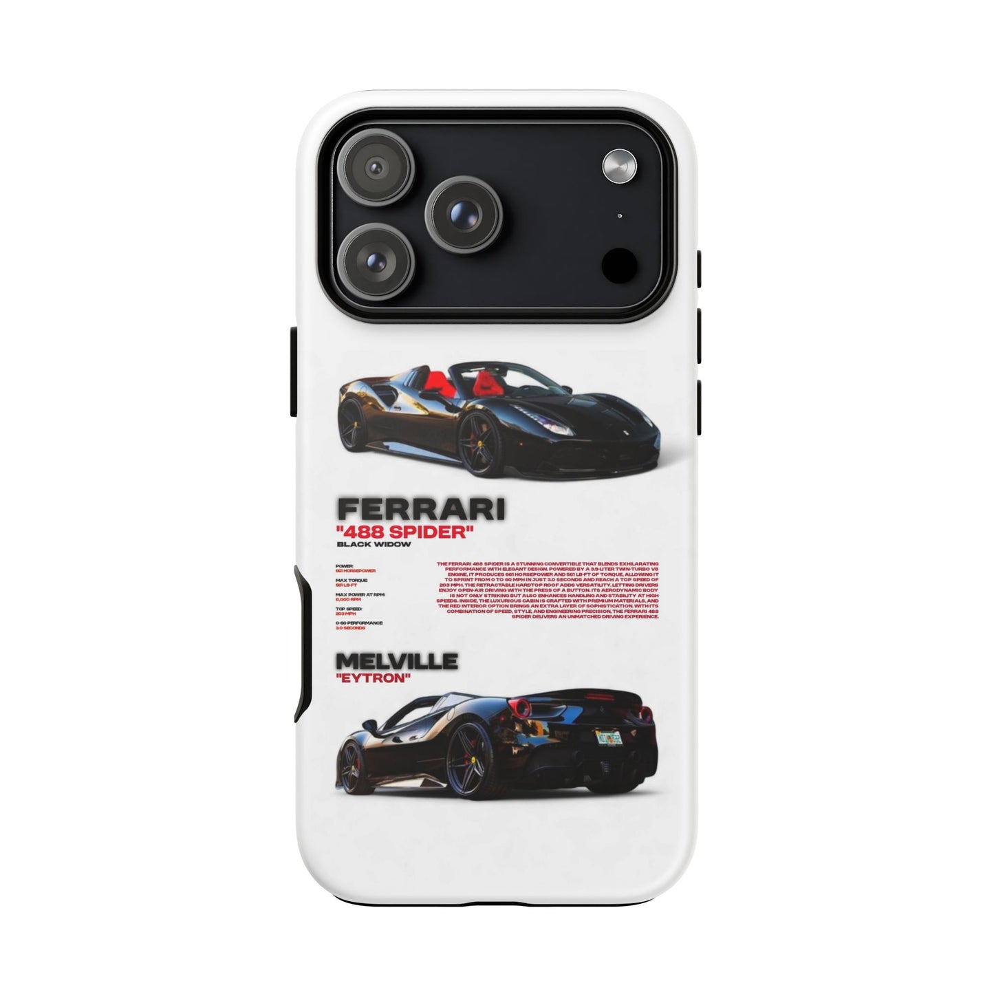 "Black Widow" Sturdy Case