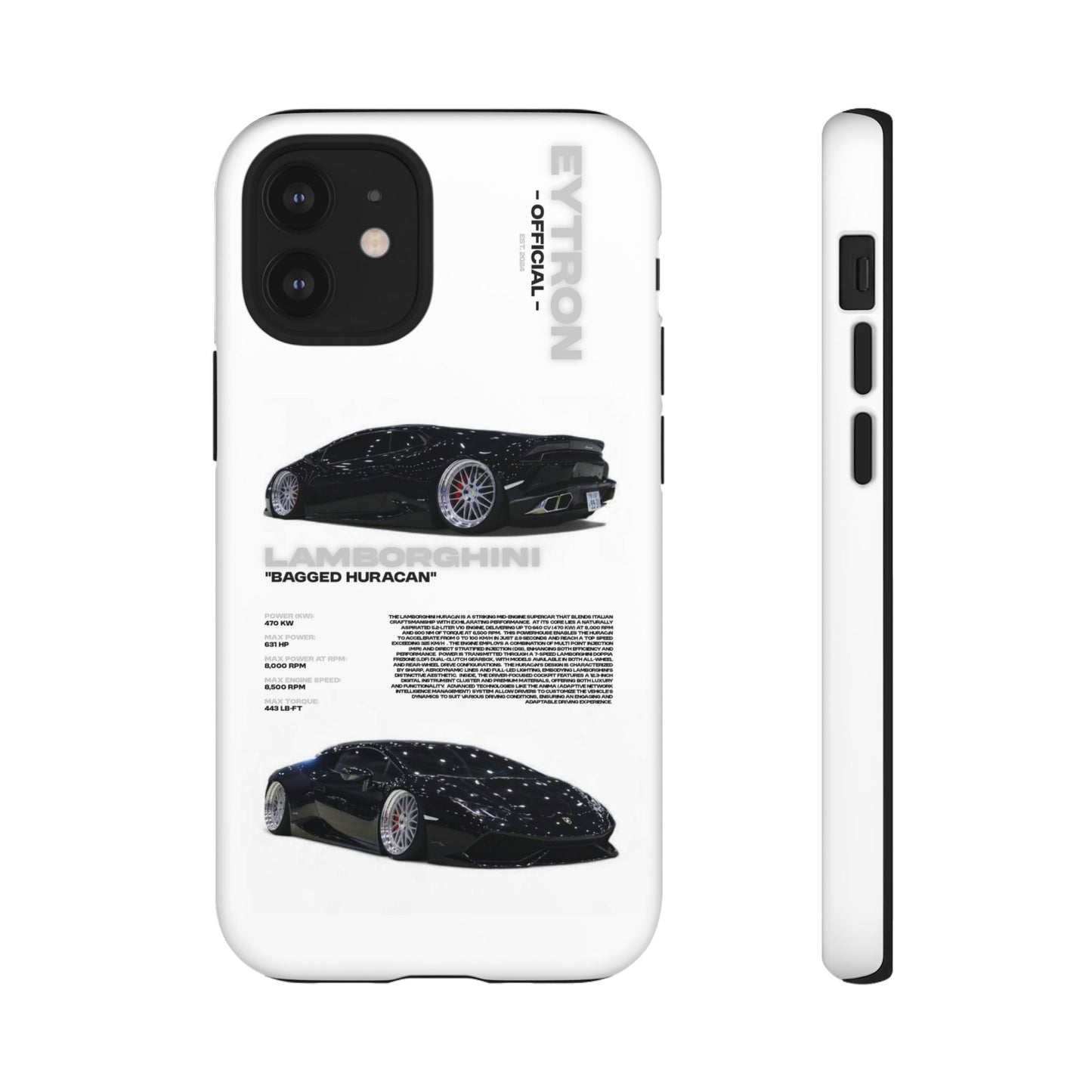 "Bagged Huracán" Sturdy Case