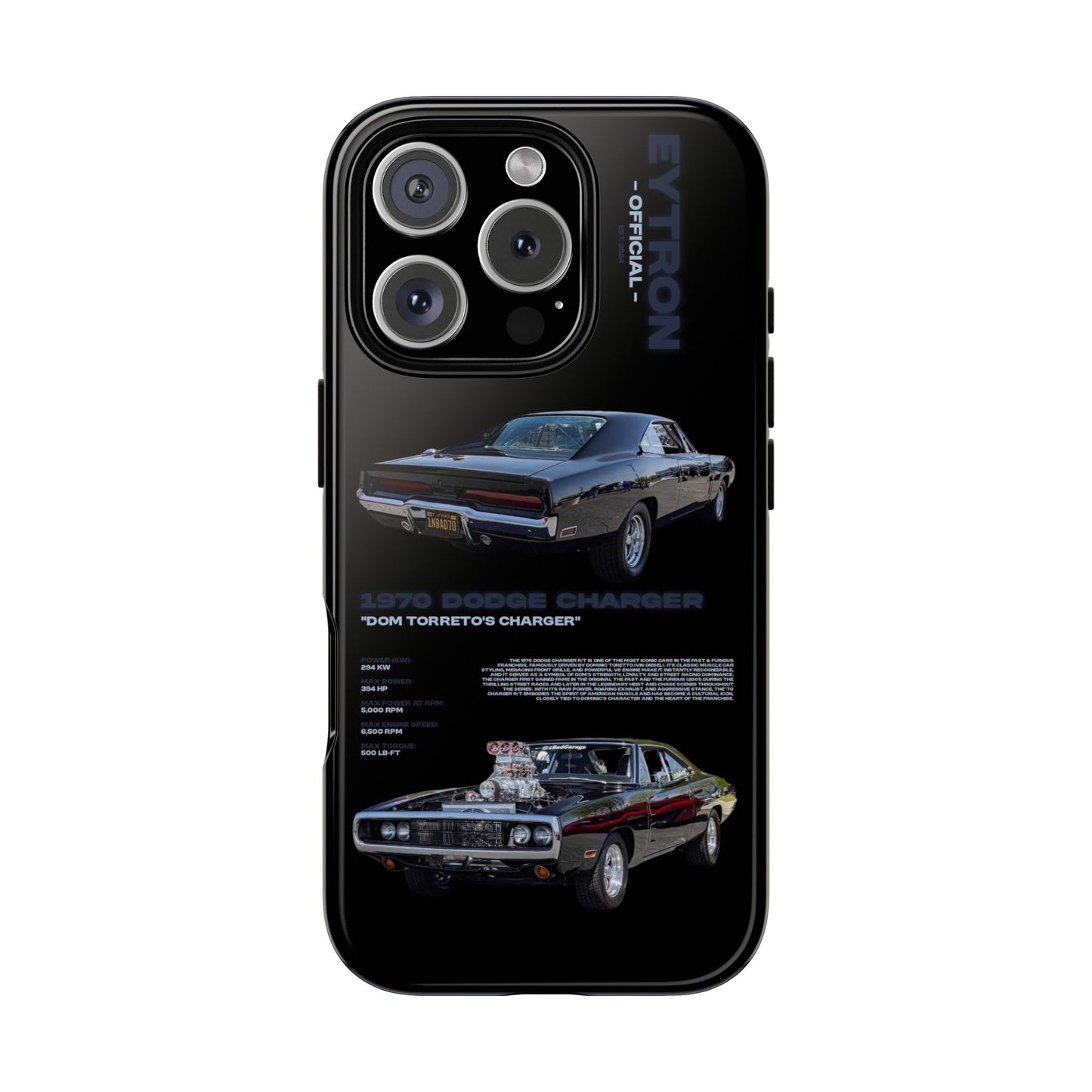 "Dom's Charger" Sturdy Case