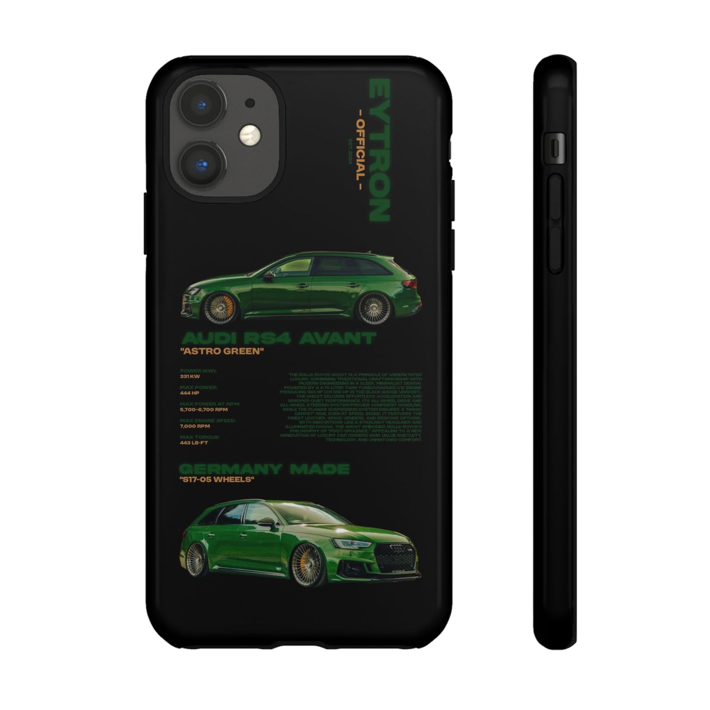 "Astro Green" Sturdy Case