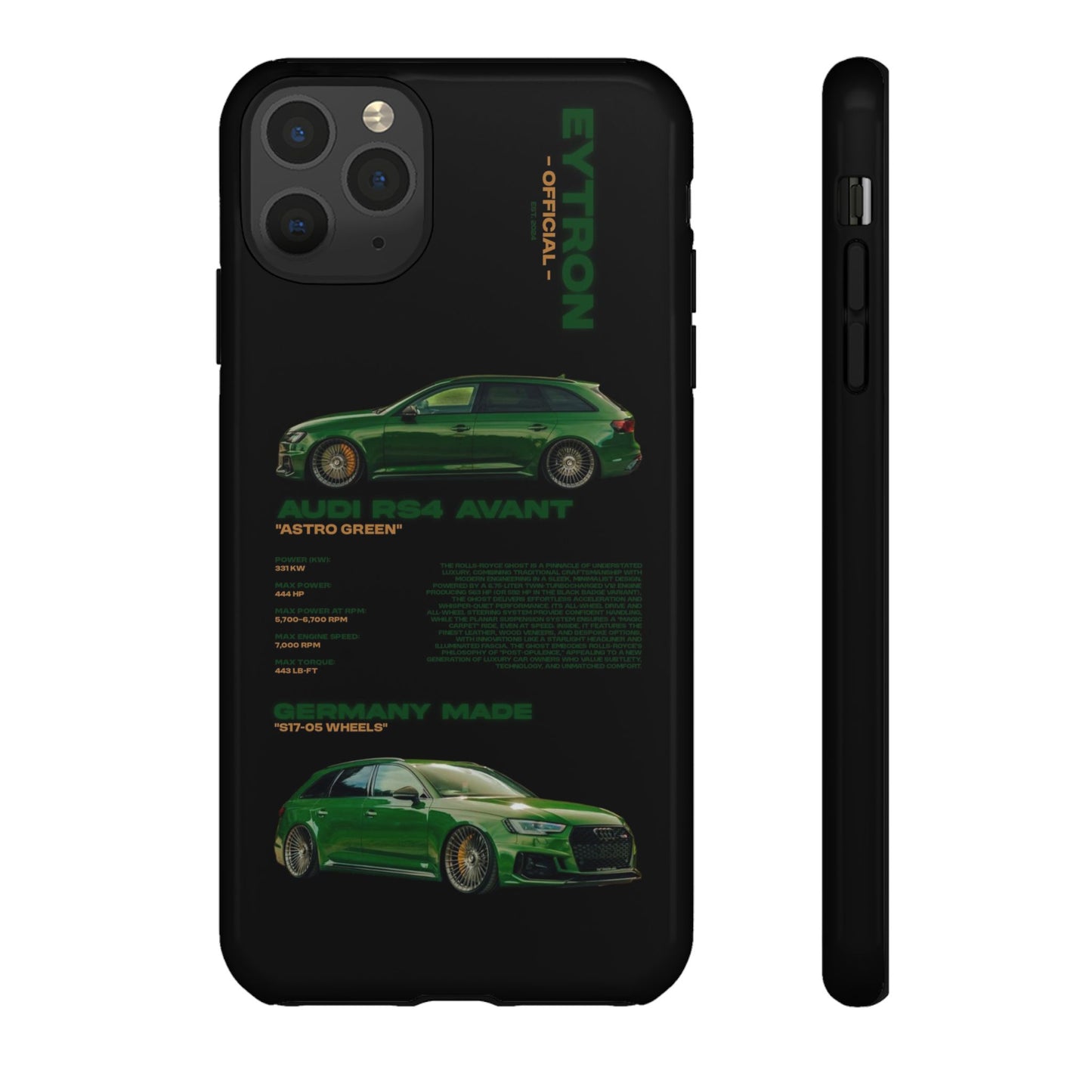 "Astro Green" Sturdy Case