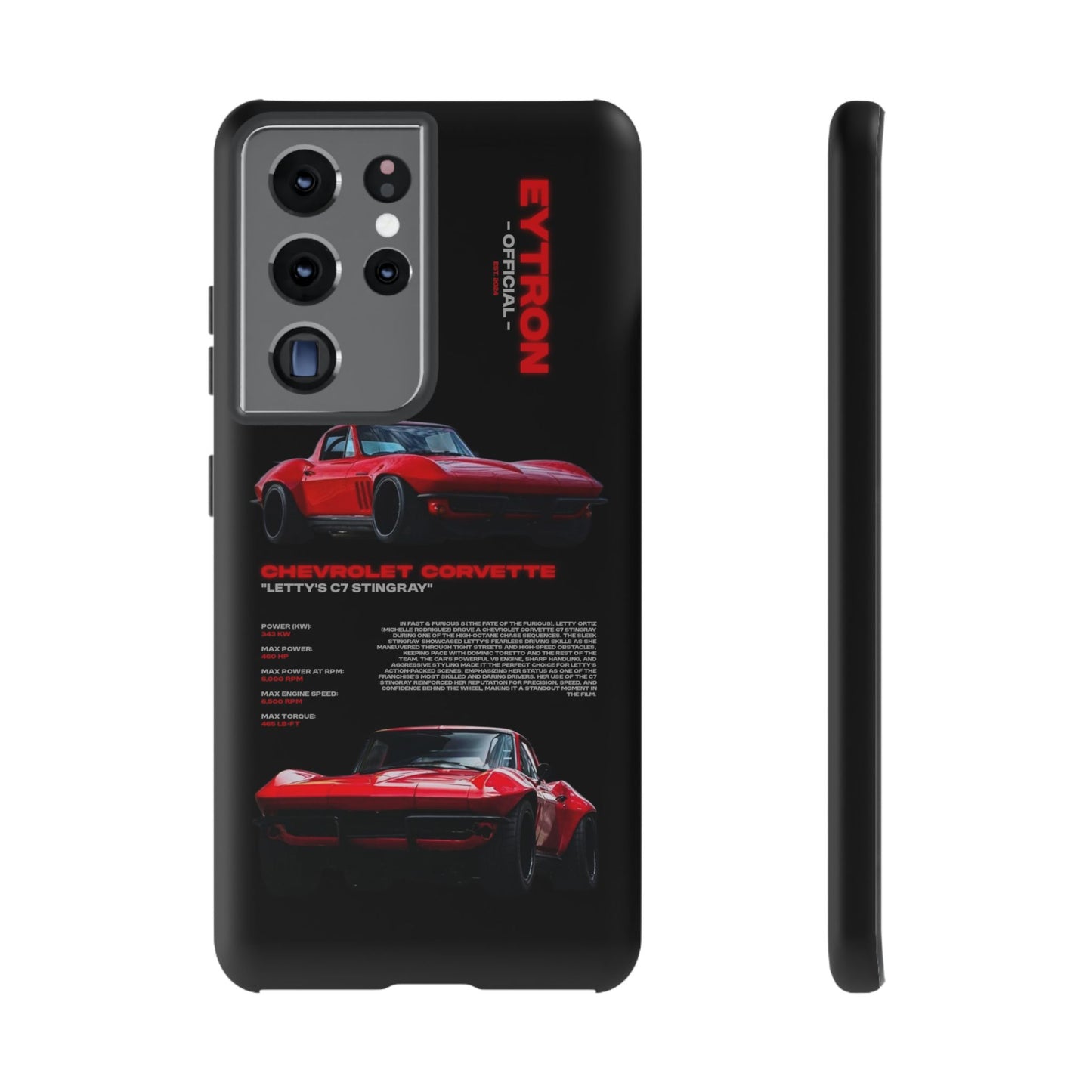 "Letty's C7 Stingray" Sturdy Case