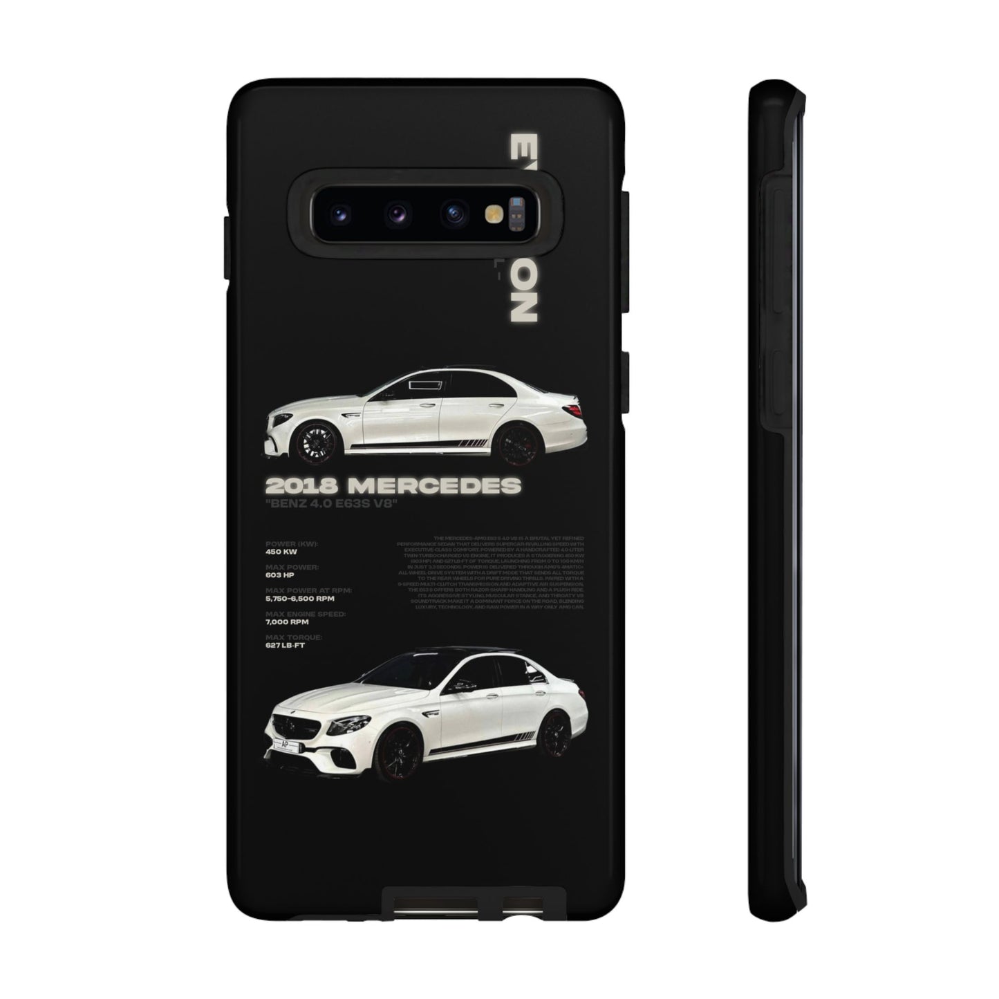"Benz 4.0 E63S V8" Sturdy Case