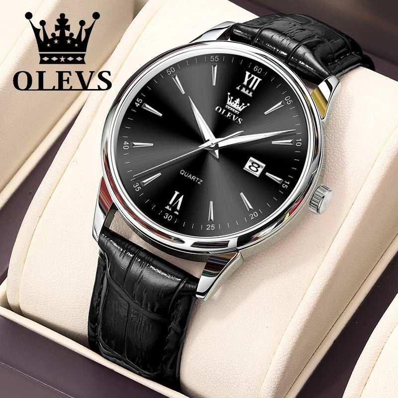 "Orris" Leather Strap Watch