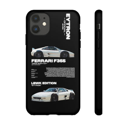 "Fiery White Moon" Sturdy Case