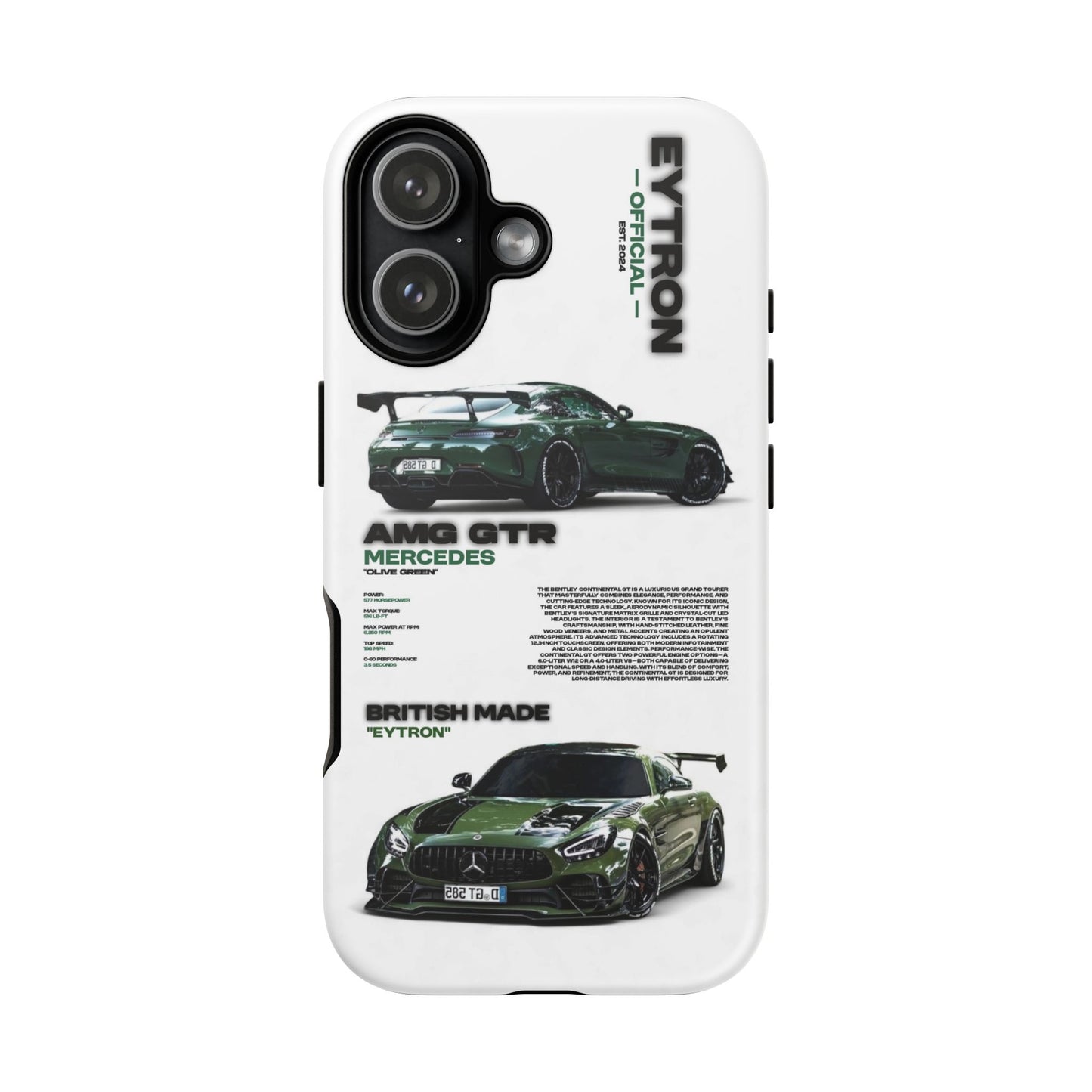 "Olive Green" Sturdy Case