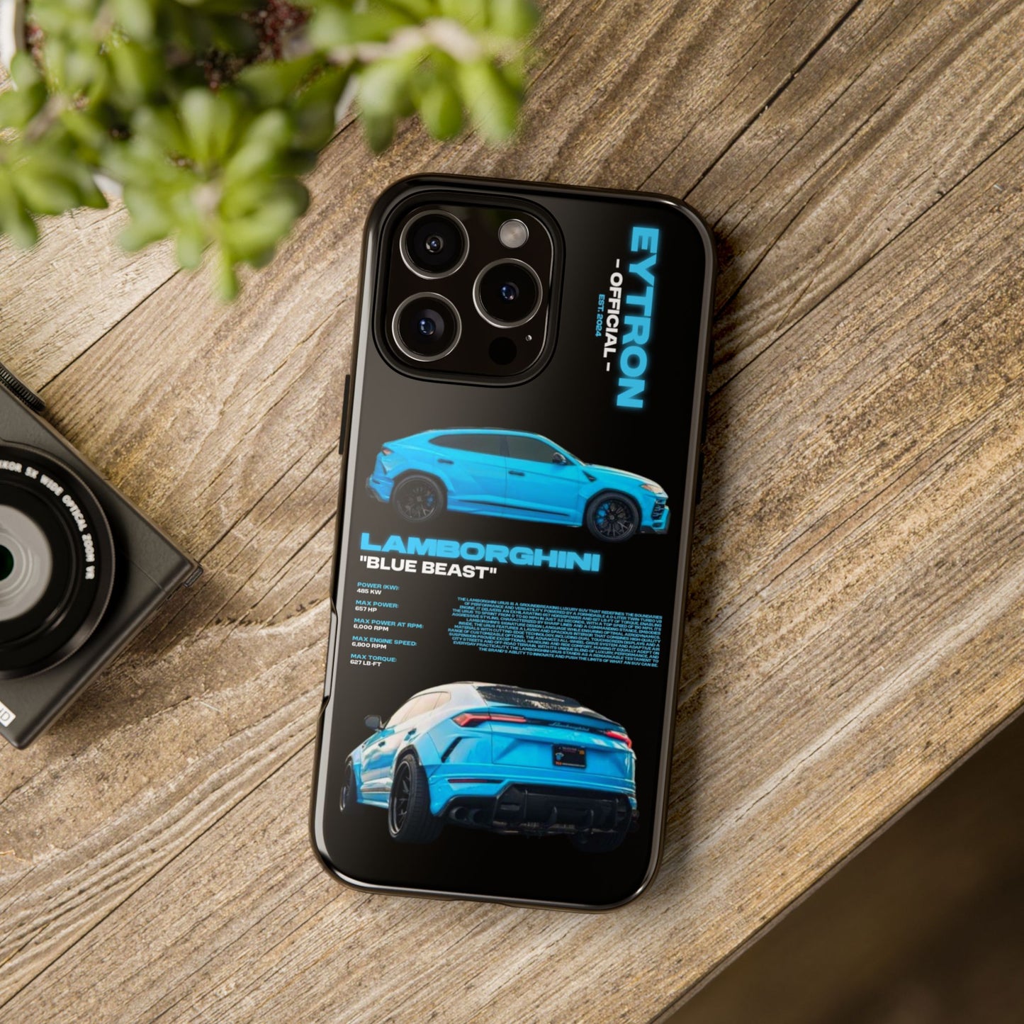 "Blue Beast" Sturdy Case