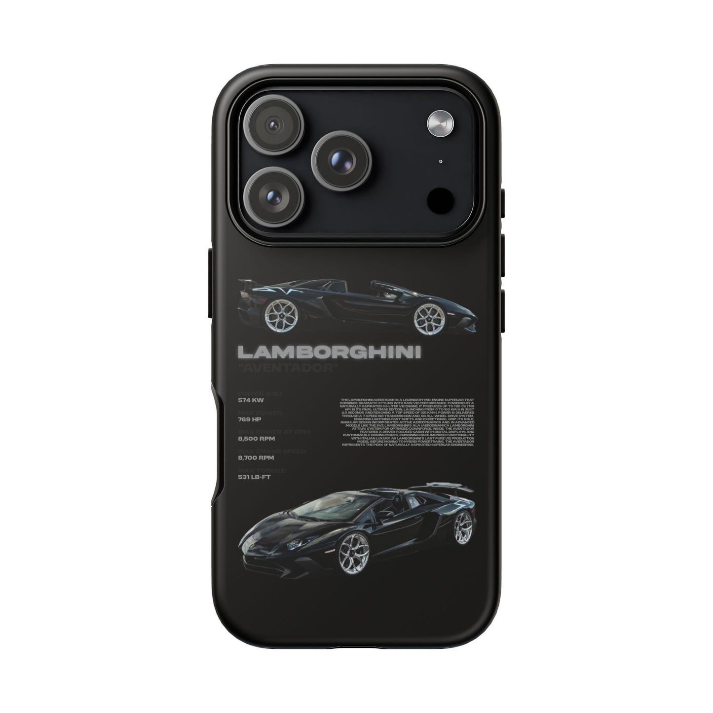"Cielo Nero" Sturdy Case