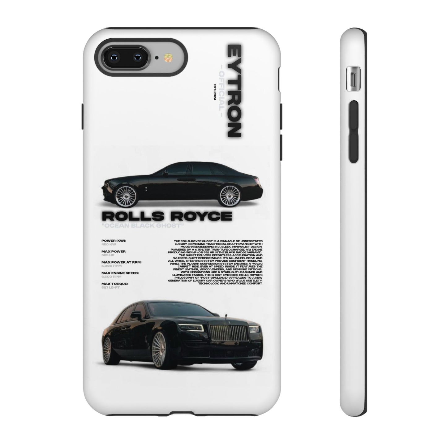 "Ocean Black Ghost" Sturdy Case