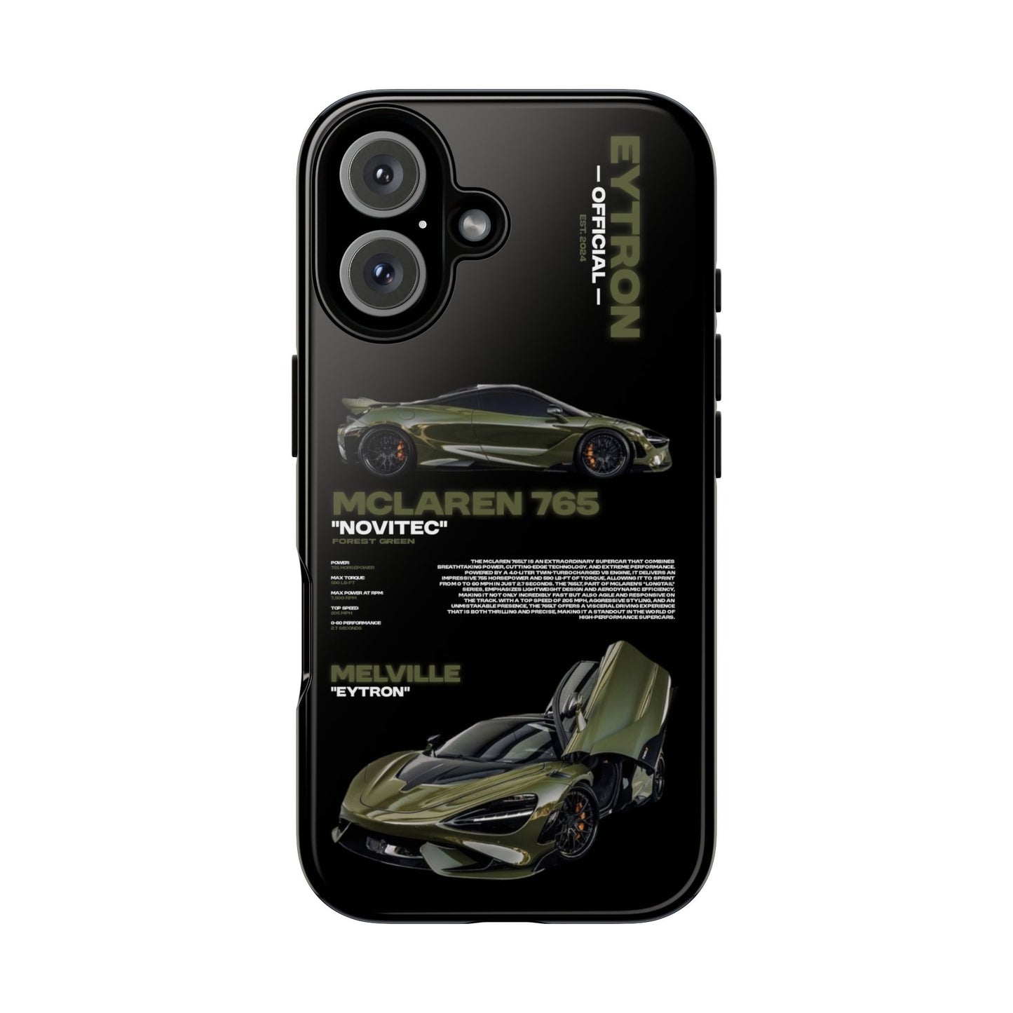 "Forest Green" Sturdy Case