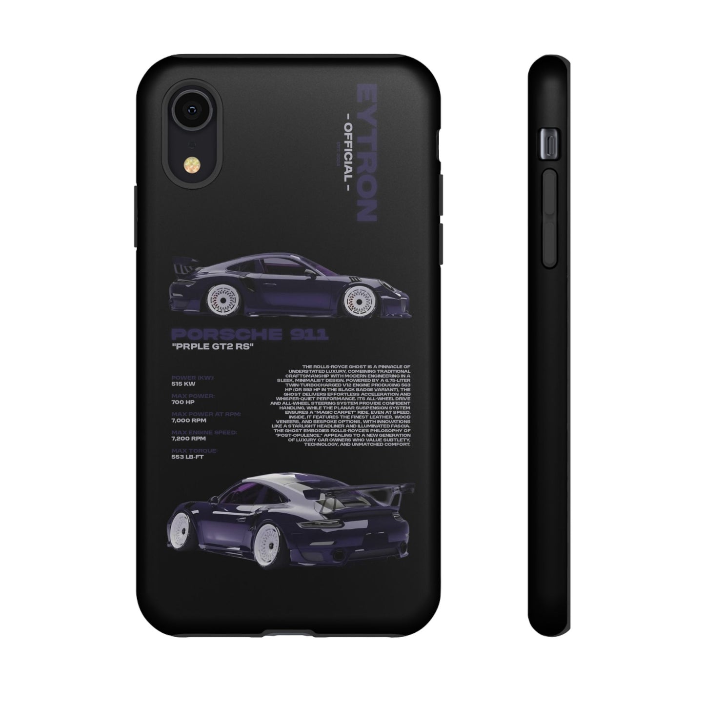 "PRPLE GT2 RS" Sturdy Case