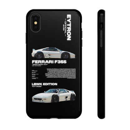 "Fiery White Moon" Sturdy Case