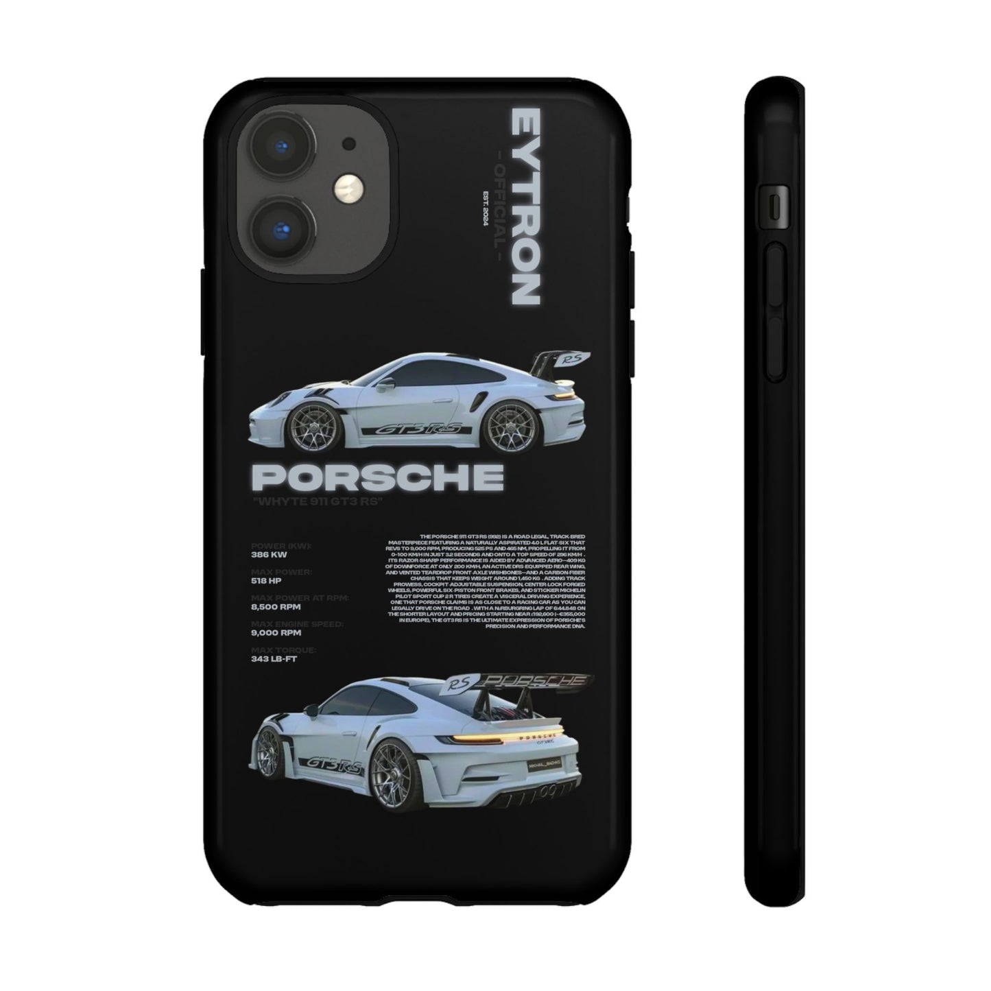 "Whyte 911 GT3 RS" Sturdy Case