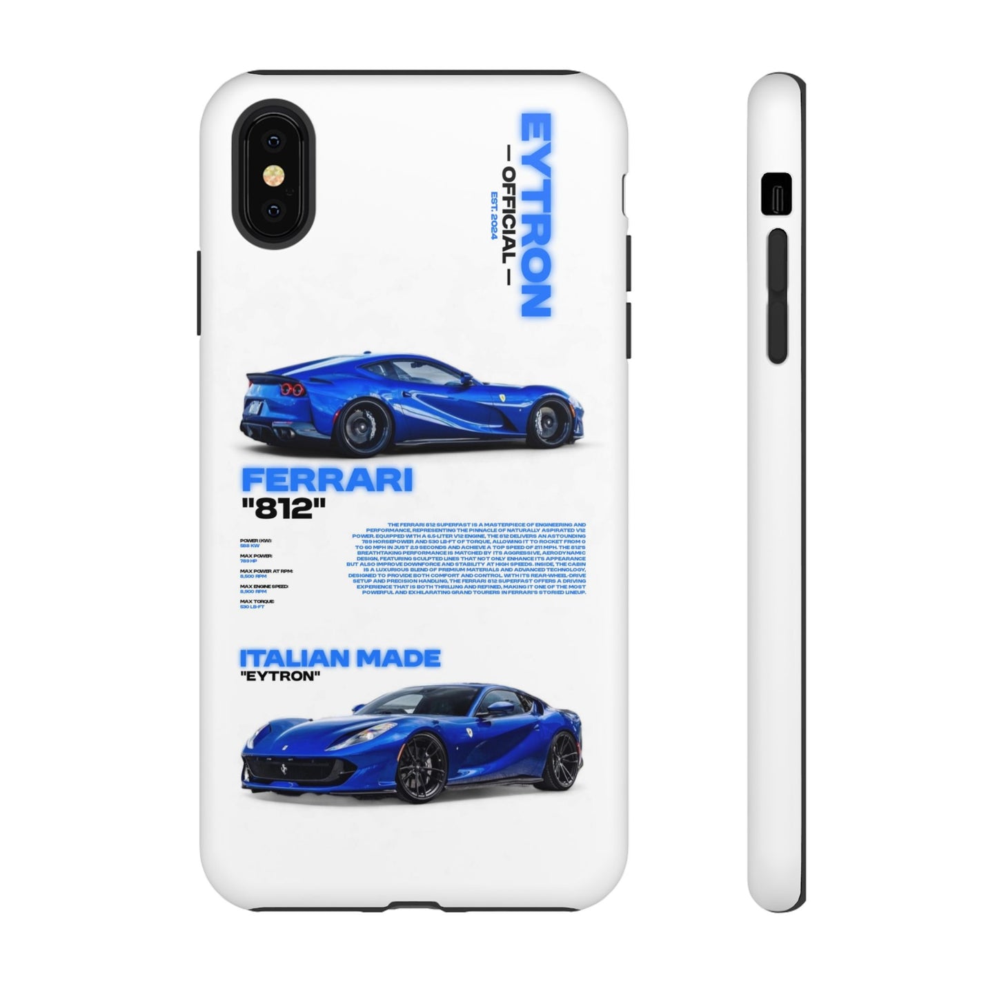 "Blue Thunder" Sturdy Case