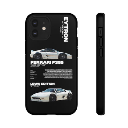 "Fiery White Moon" Sturdy Case