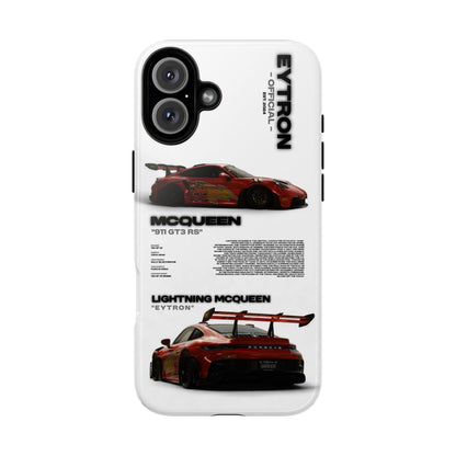 "McQueen" White Tough Case
