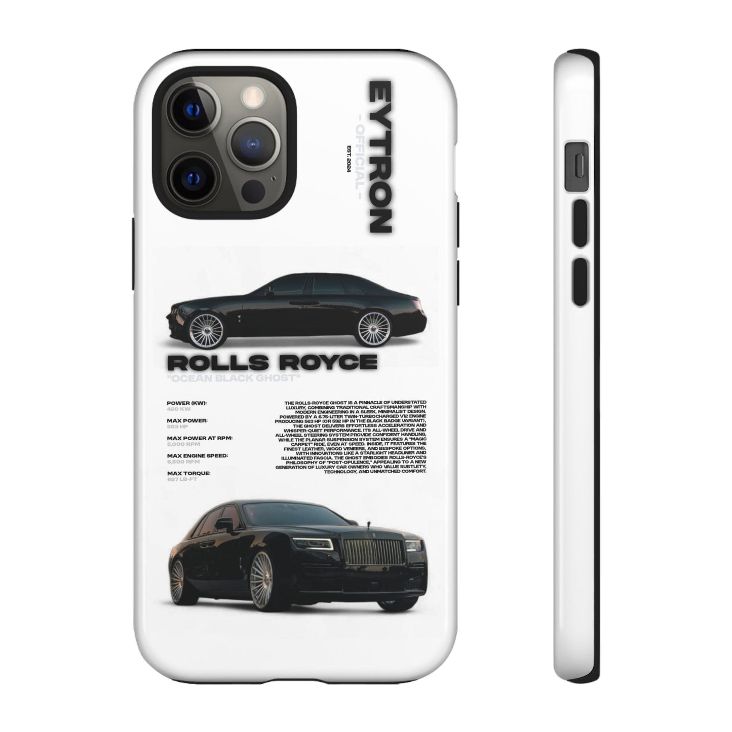 "Ocean Black Ghost" Sturdy Case