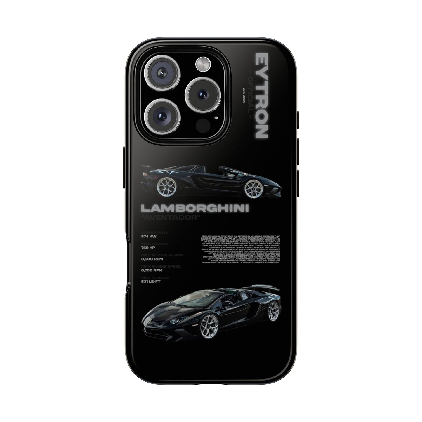 "Cielo Nero" Sturdy Case