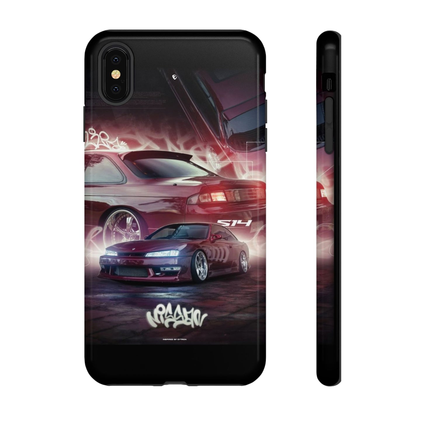 "Wine Red S14" JDM Case