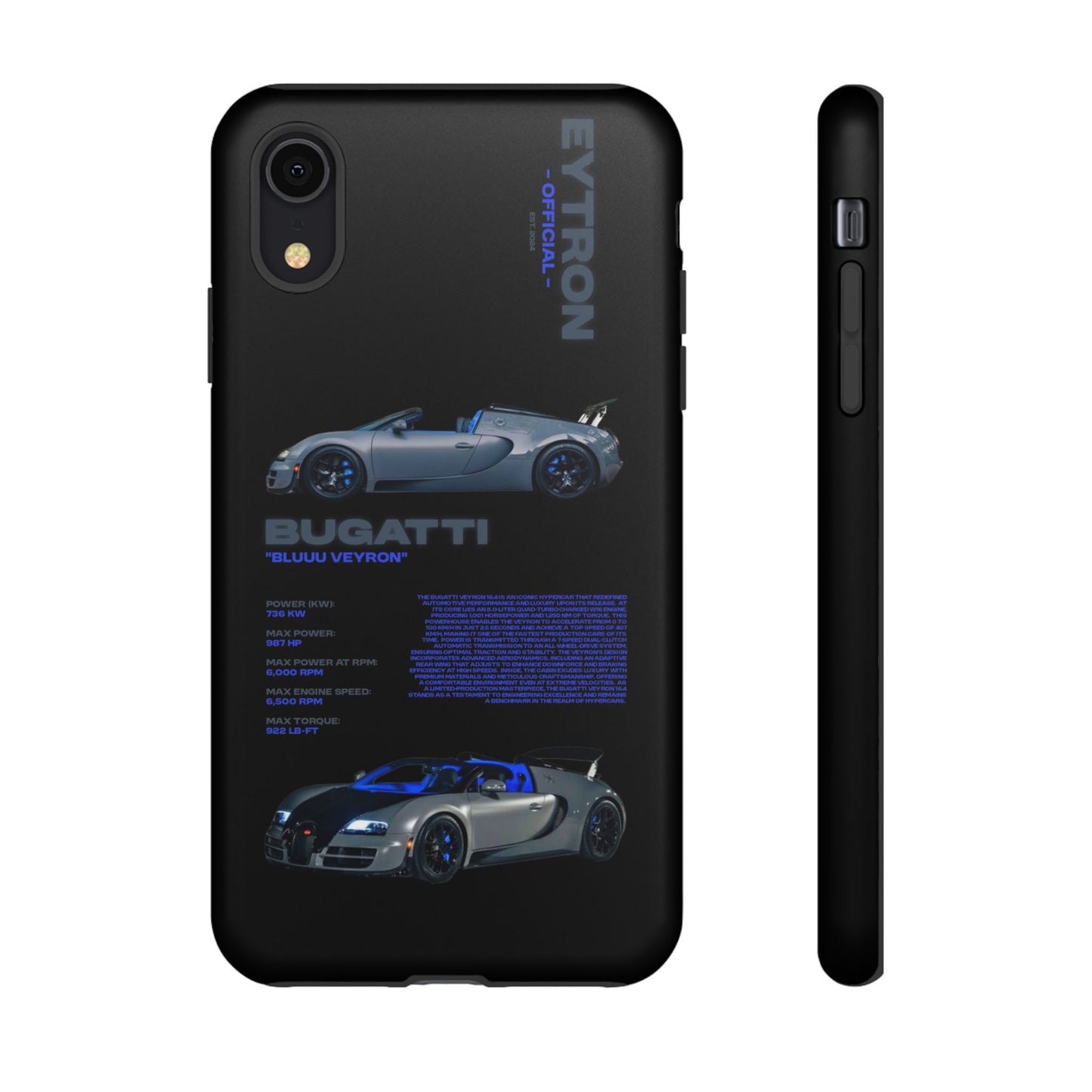 "Bluuu Veyron" Sturdy Case