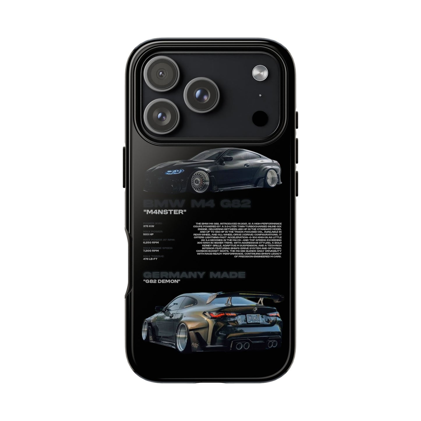 "M4nster" Sturdy Case