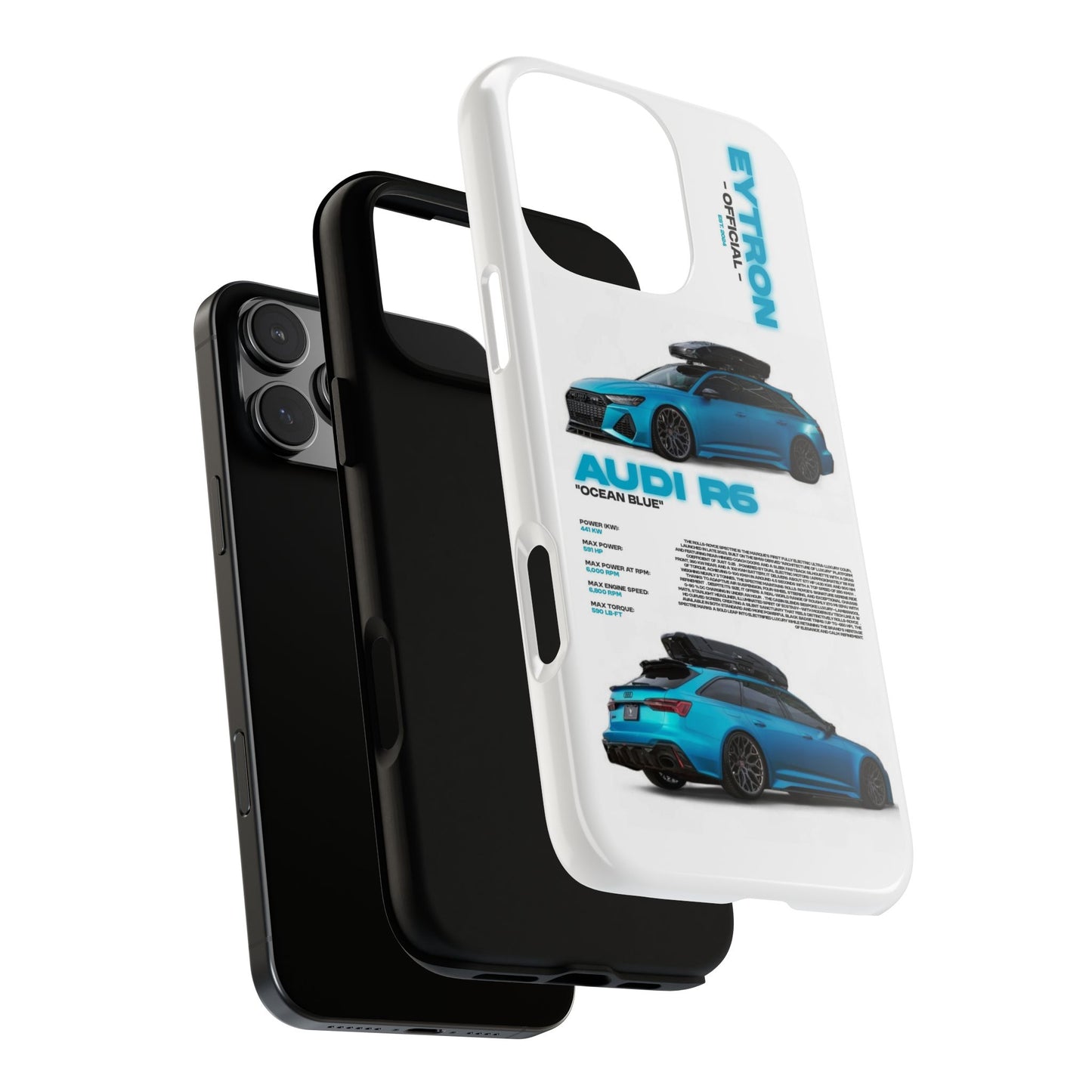 "Ocean Blue R6" Sturdy Case