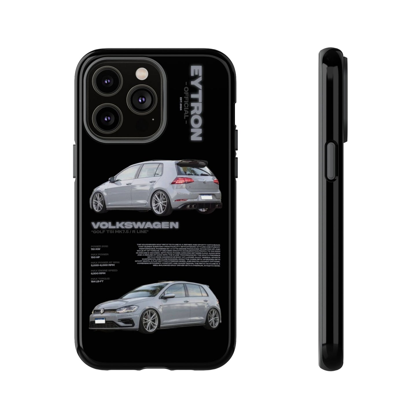 "Golf TSI MK7.5 / R Line" Sturdy Case