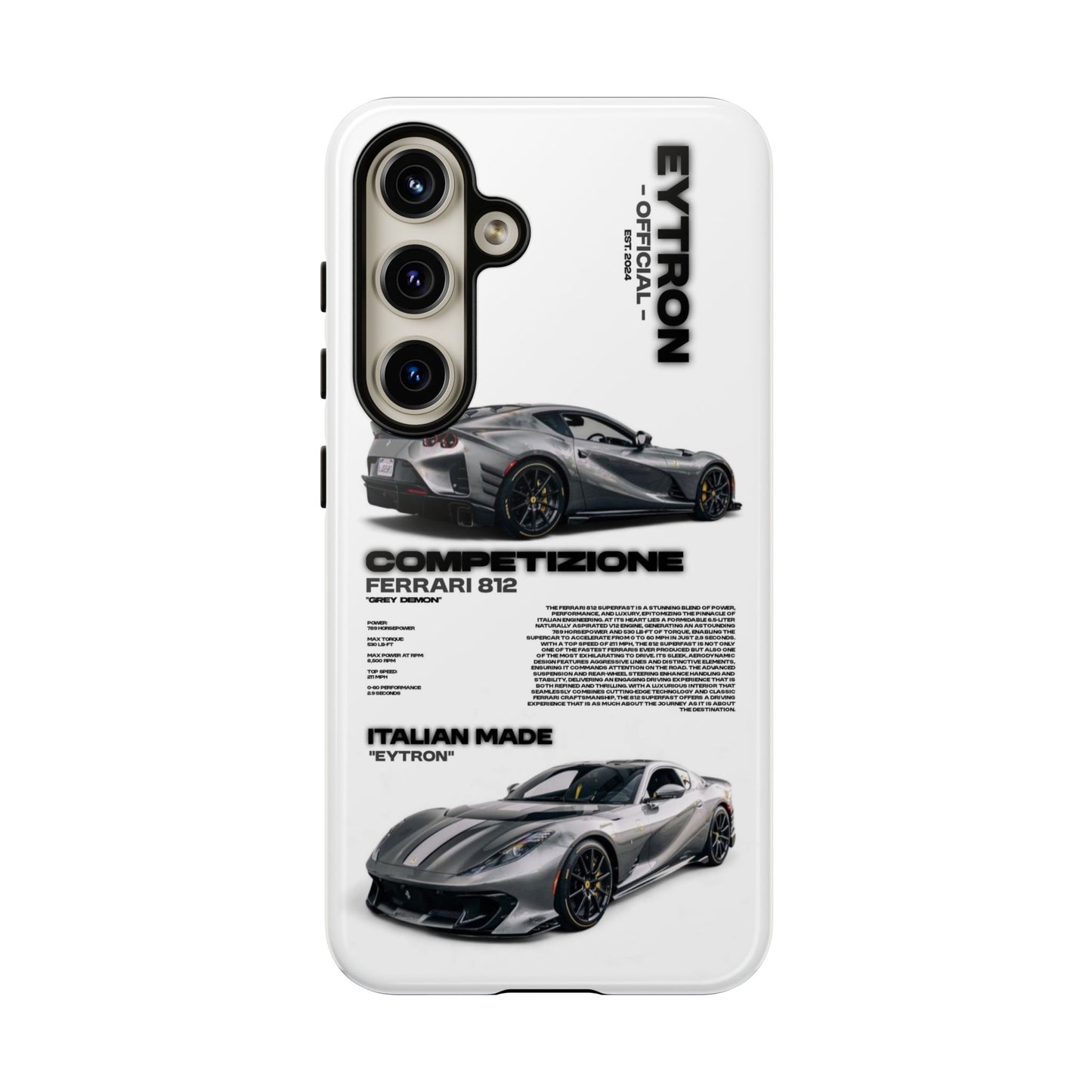 "Grey Demon" Sturdy Case