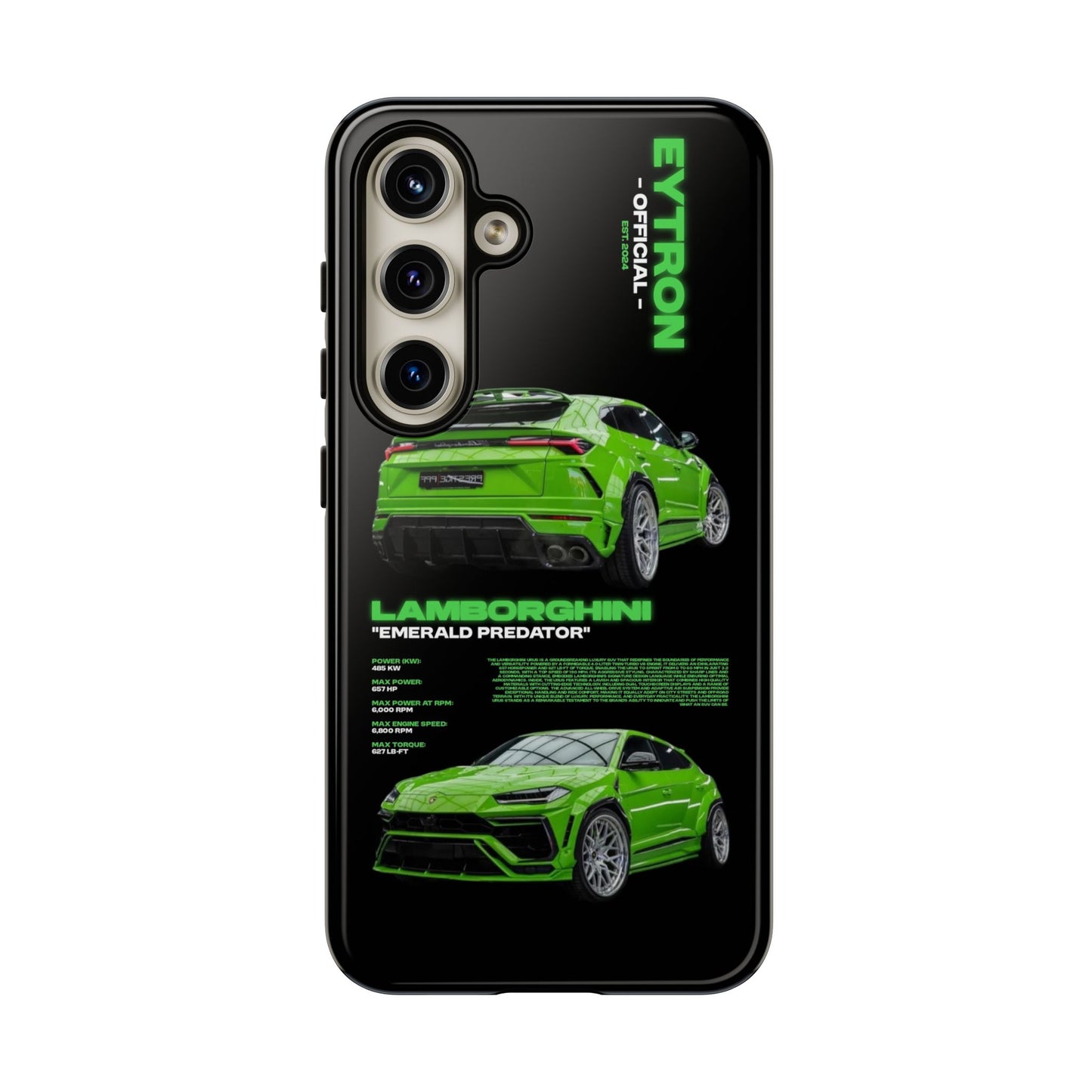 "Emerald Predator" Sturdy Case