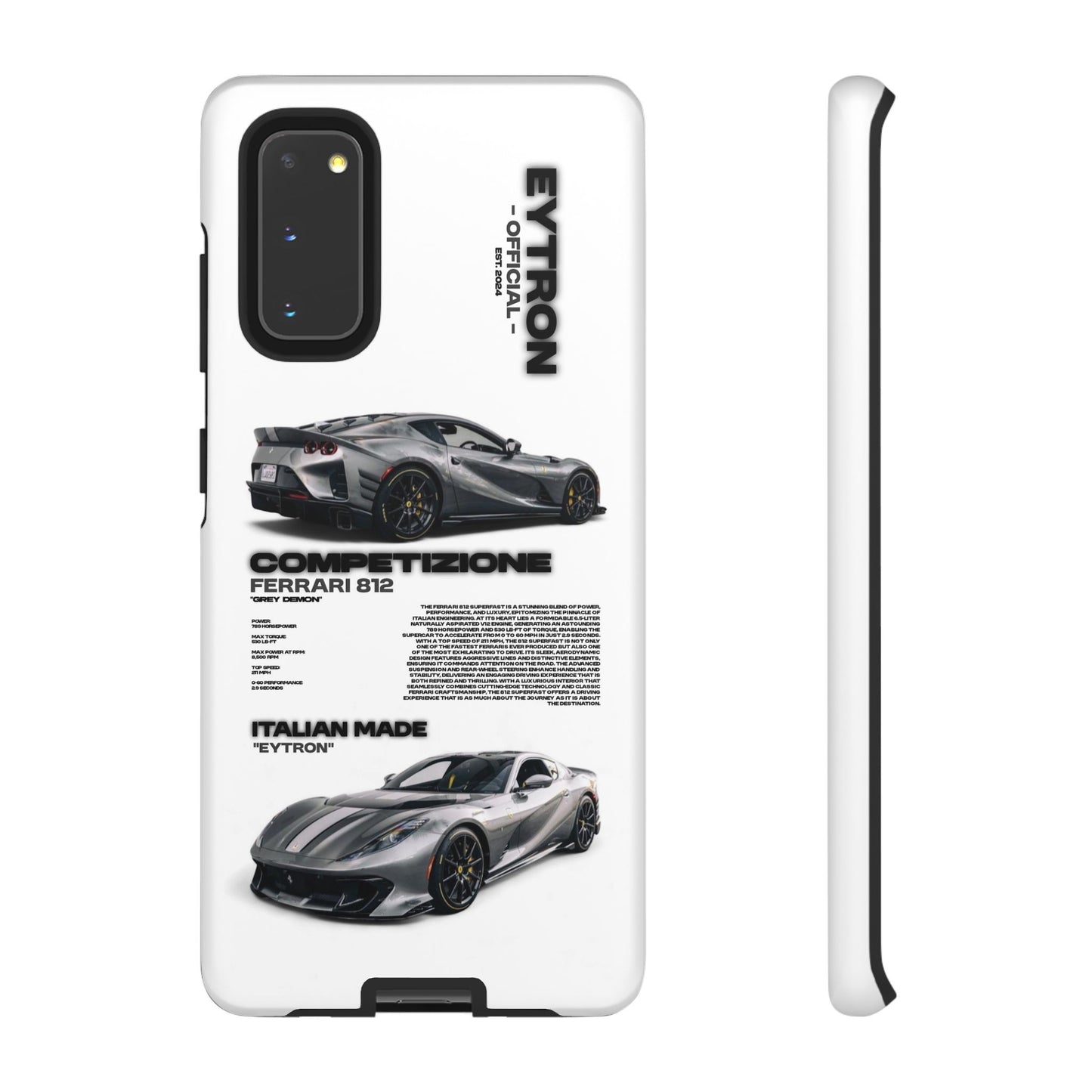 "Grey Demon" Sturdy Case