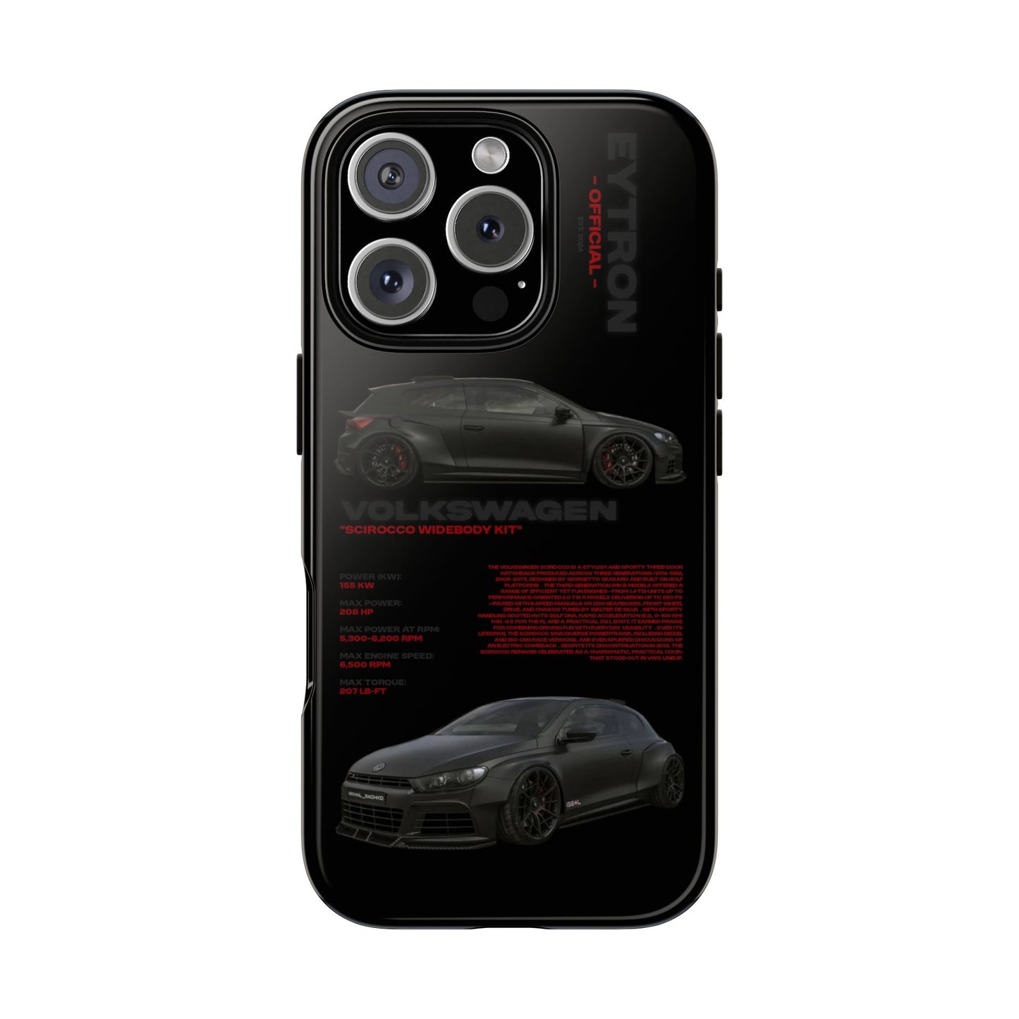 "Scirocco Widebody Kit" Sturdy Case