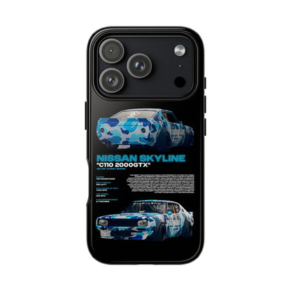"Blue Camo Bape" Sturdy Case