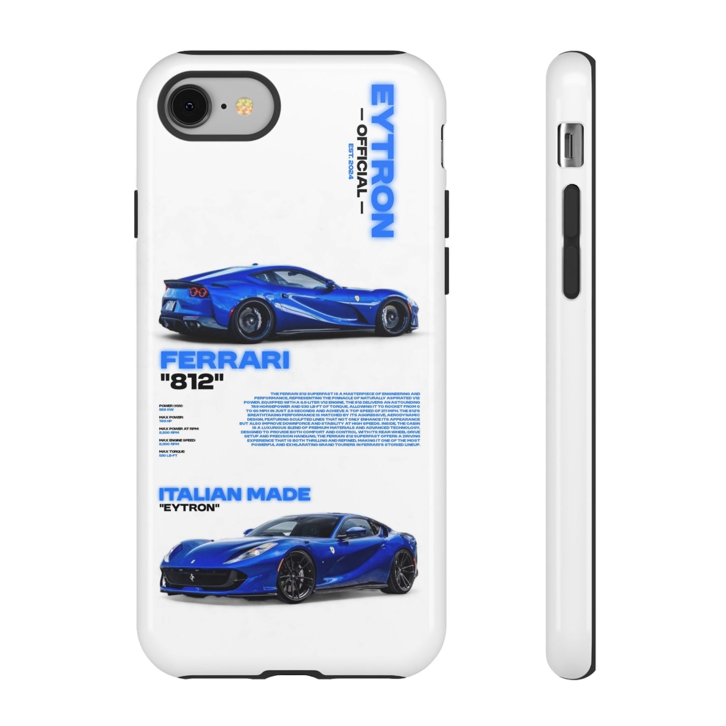 "Blue Thunder" Sturdy Case