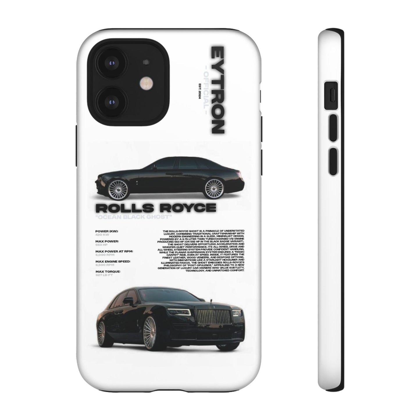 "Ocean Black Ghost" Sturdy Case