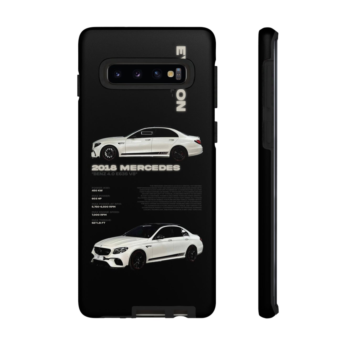"Benz 4.0 E63S V8" Sturdy Case