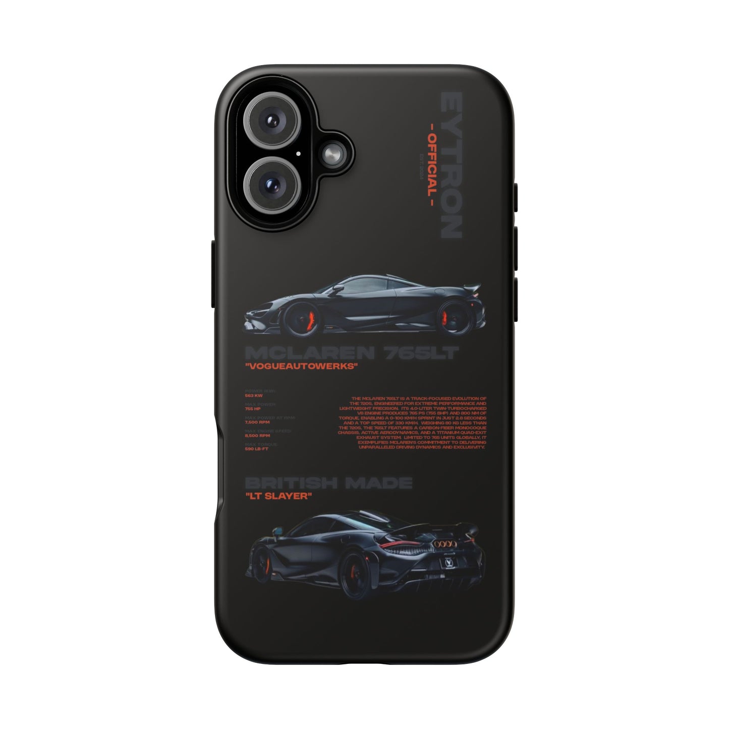 "LT Slayer" Sturdy Case