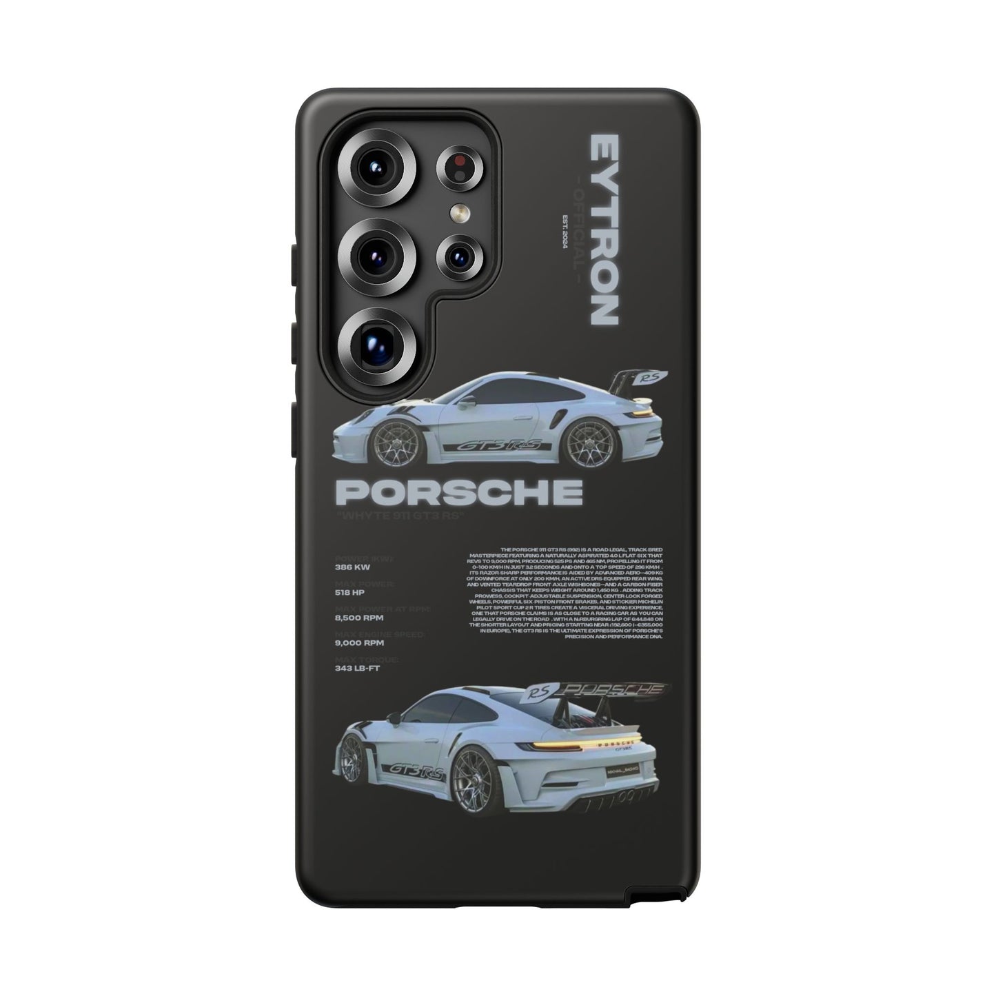 "Whyte 911 GT3 RS" Sturdy Case