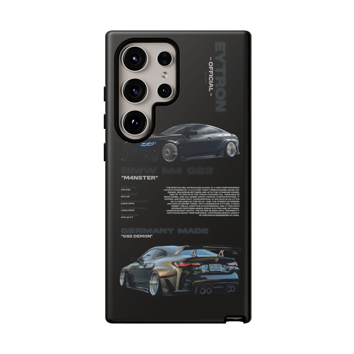 "M4nster" Sturdy Case