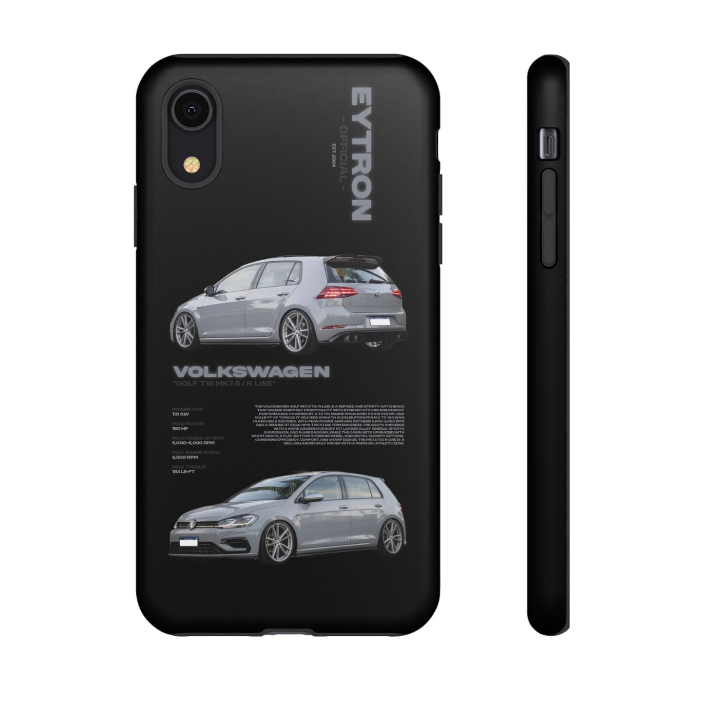 "Golf TSI MK7.5 / R Line" Sturdy Case