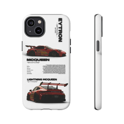 "McQueen" White Tough Case