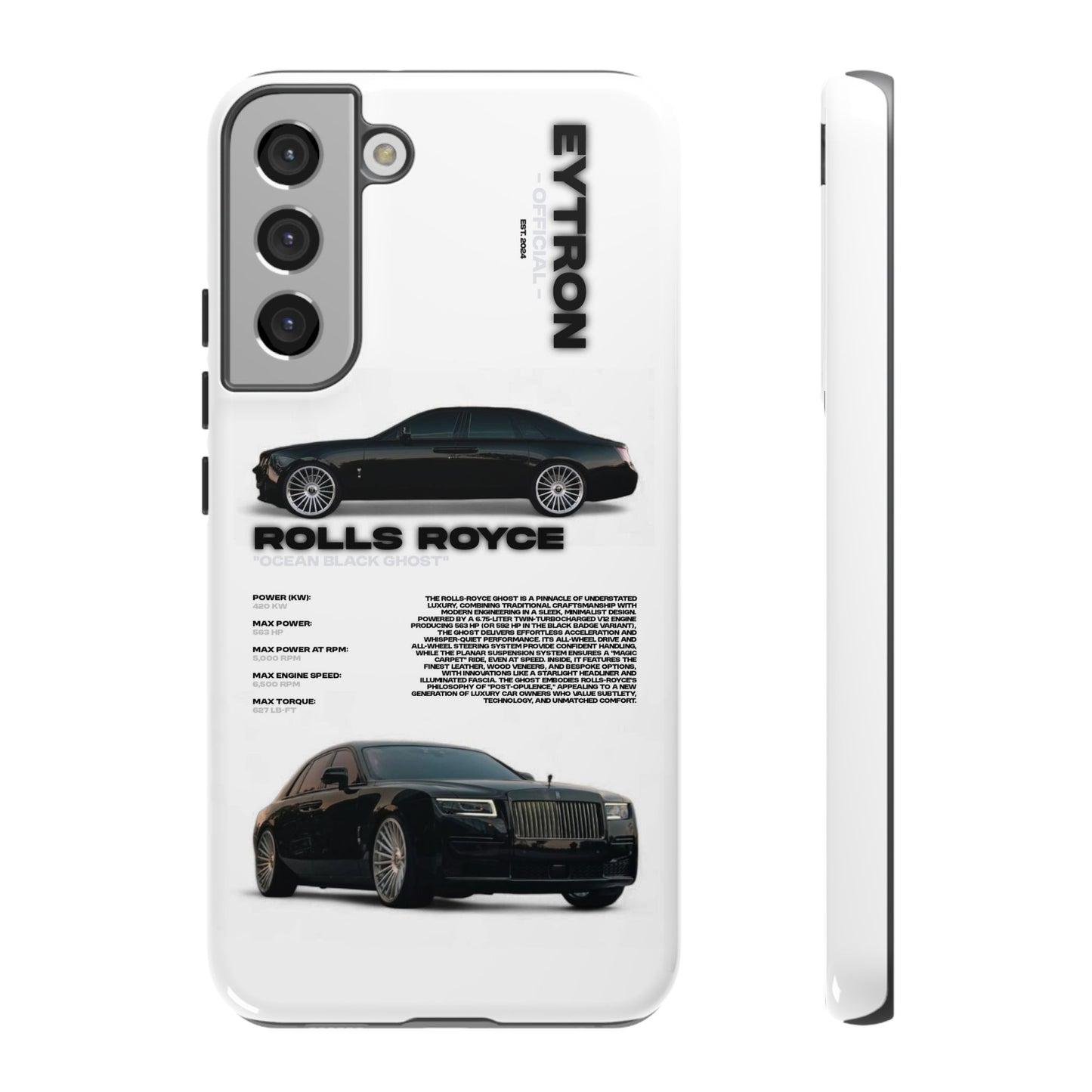 "Ocean Black Ghost" Sturdy Case