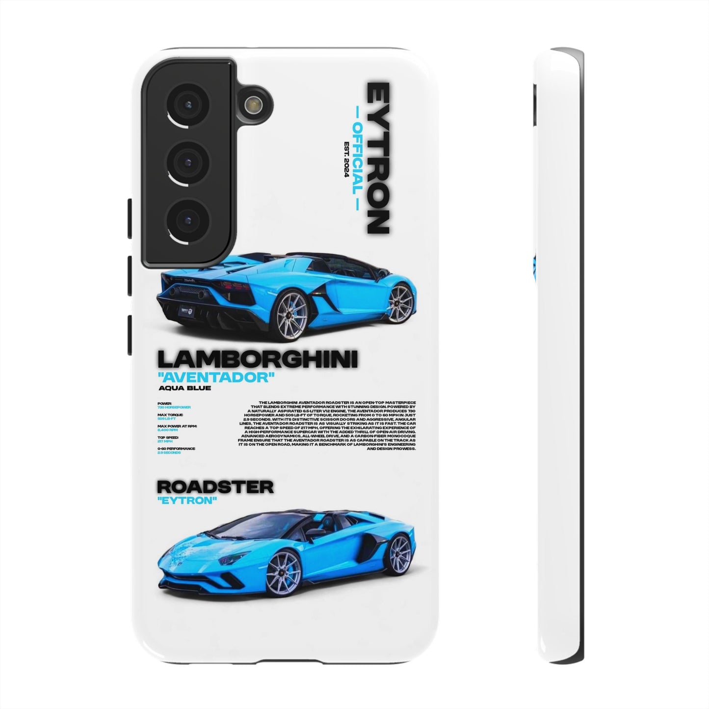 "Aqua Blue" Sturdy Case