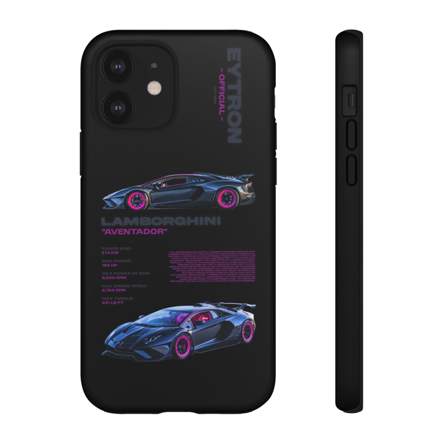 "Strad's Lambo" Sturdy Case