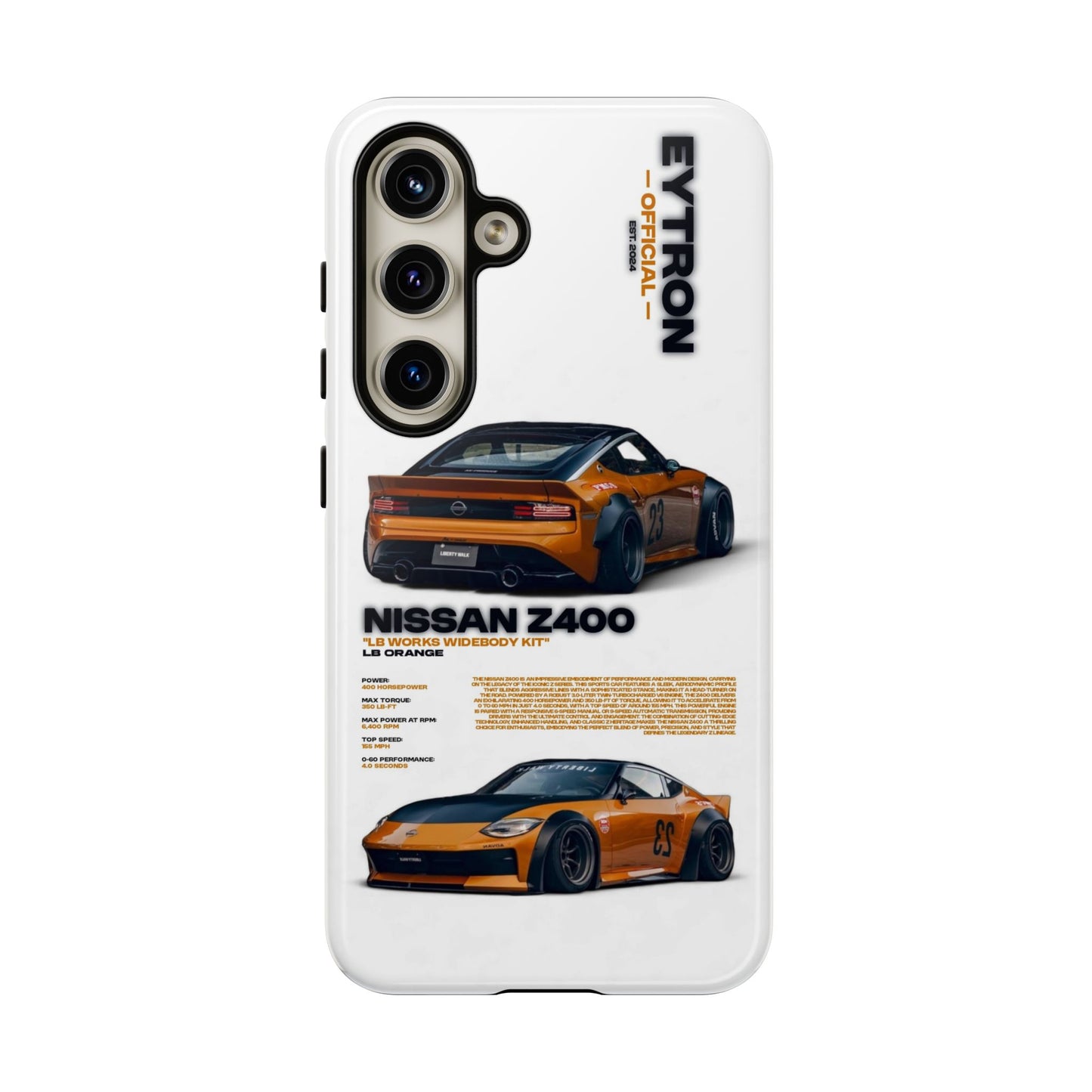 "LB Orange" Sturdy Case