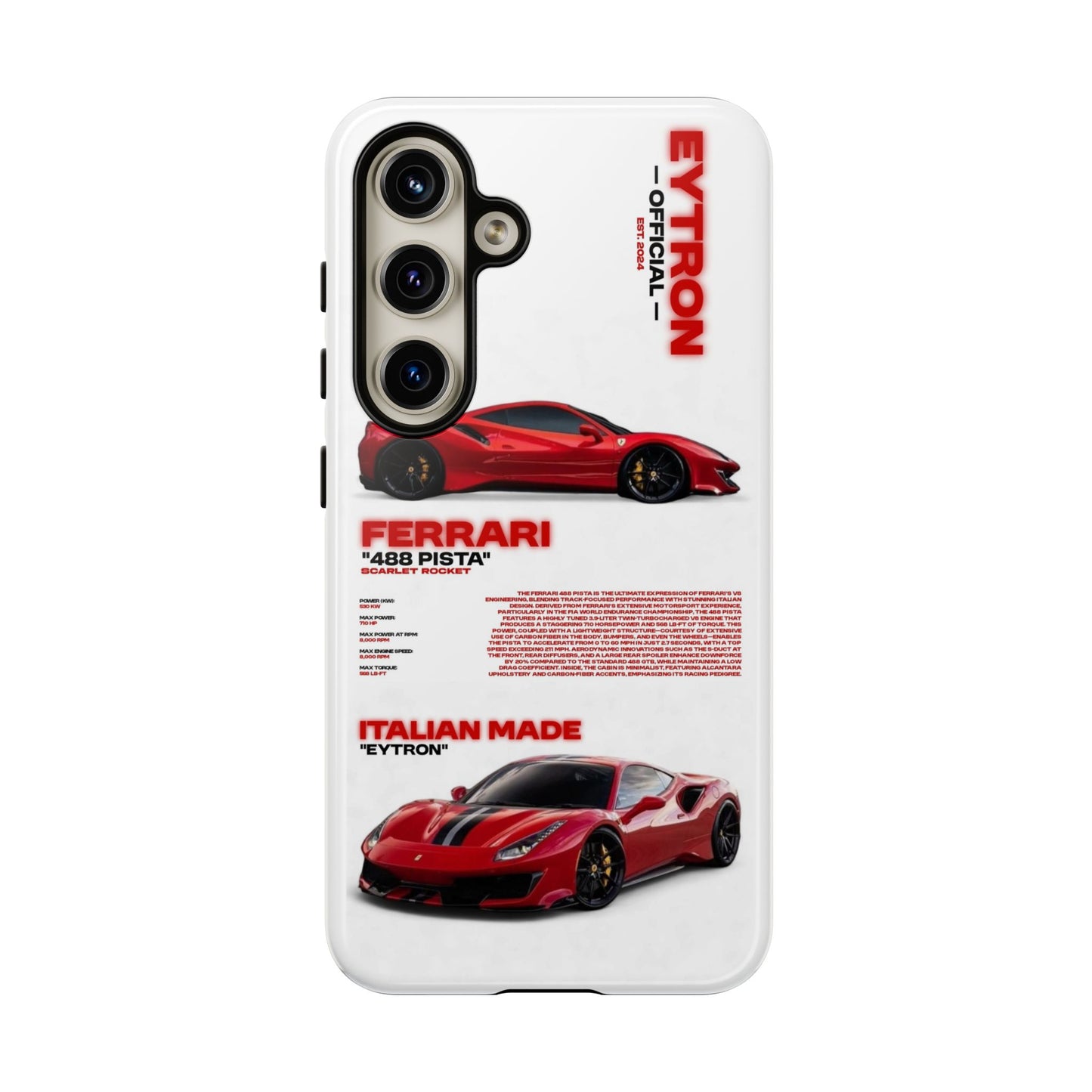 "Scarlet Rocket" Sturdy Case