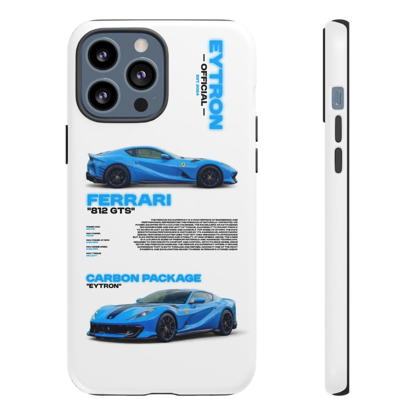 "Azure Bullet" Sturdy Case