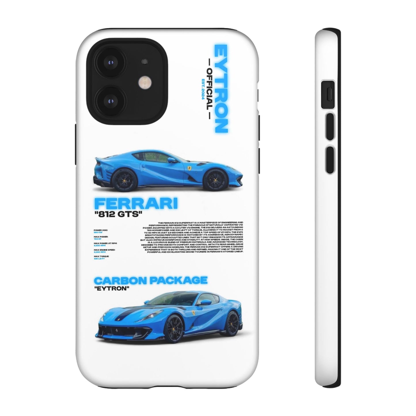 "Azure Bullet" Sturdy Case
